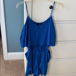 Royal cut out sides Romper